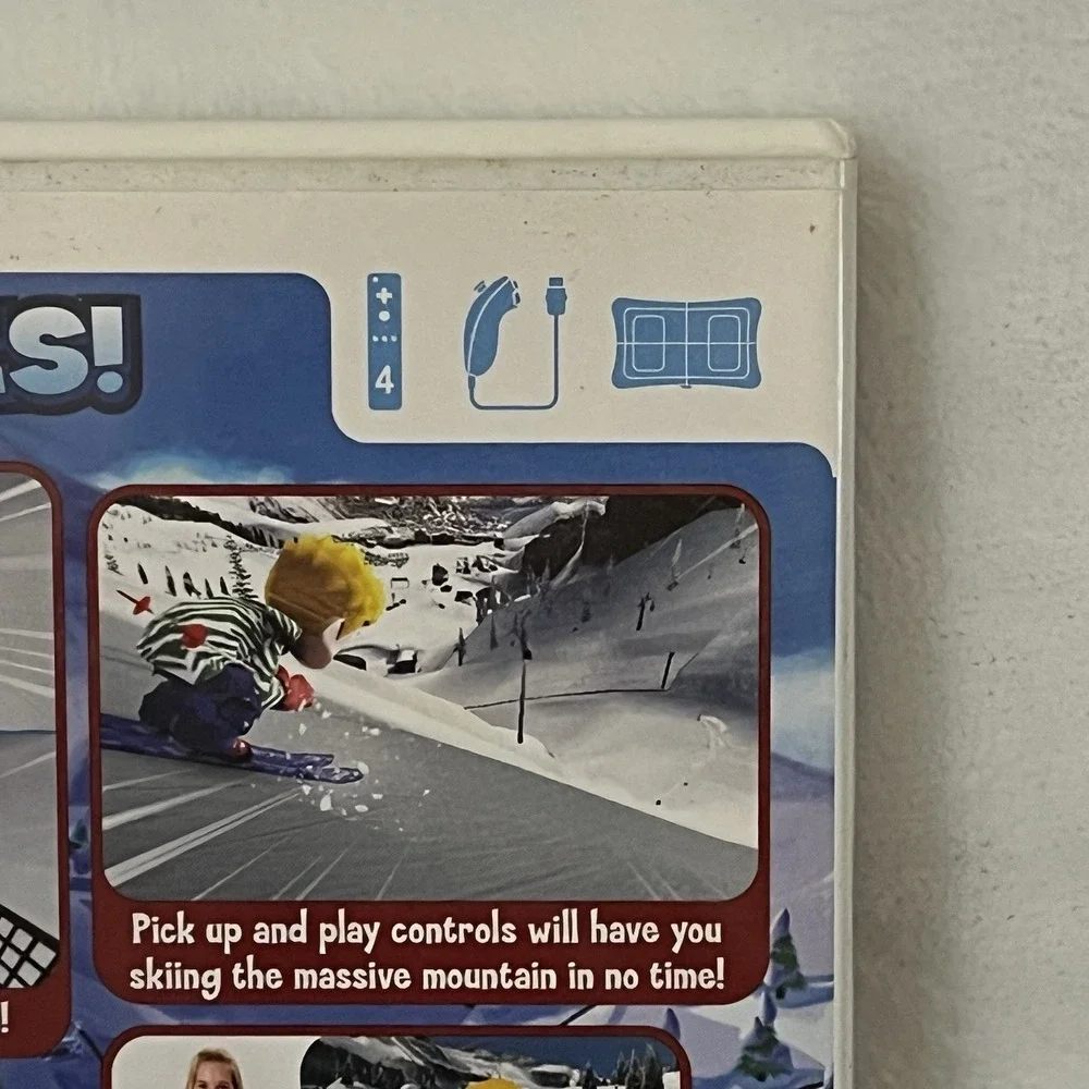 We Ski Wii Game 2008 Namco Bandai  Nintendo Up to 4 Players